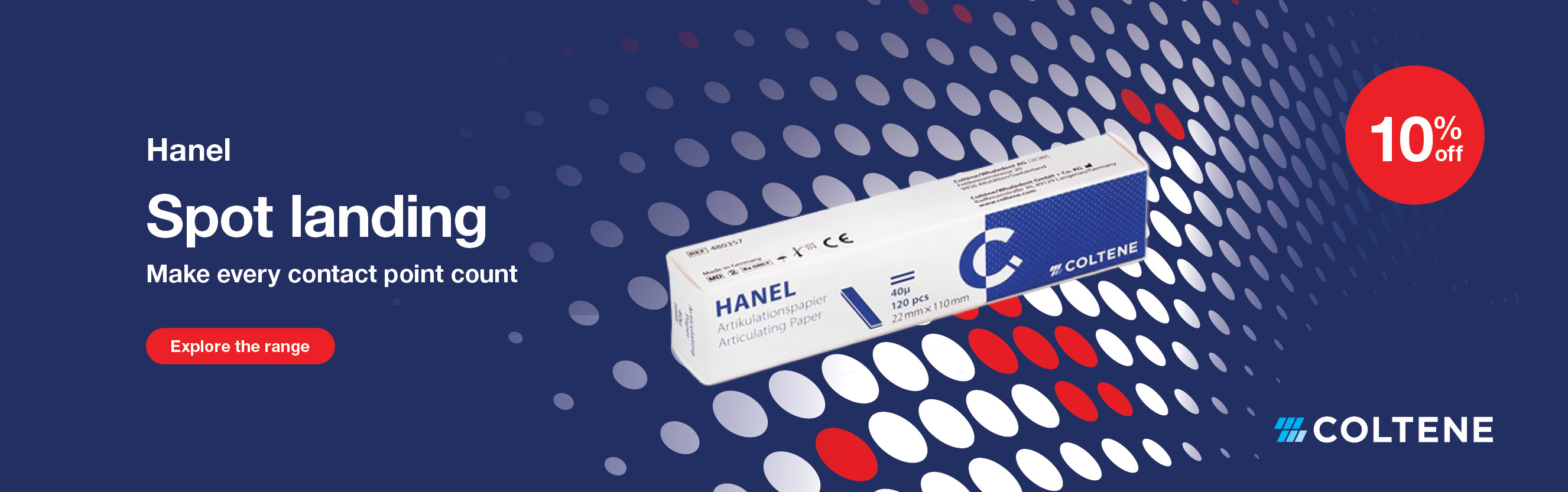 Coltene Hanel Articulating paper